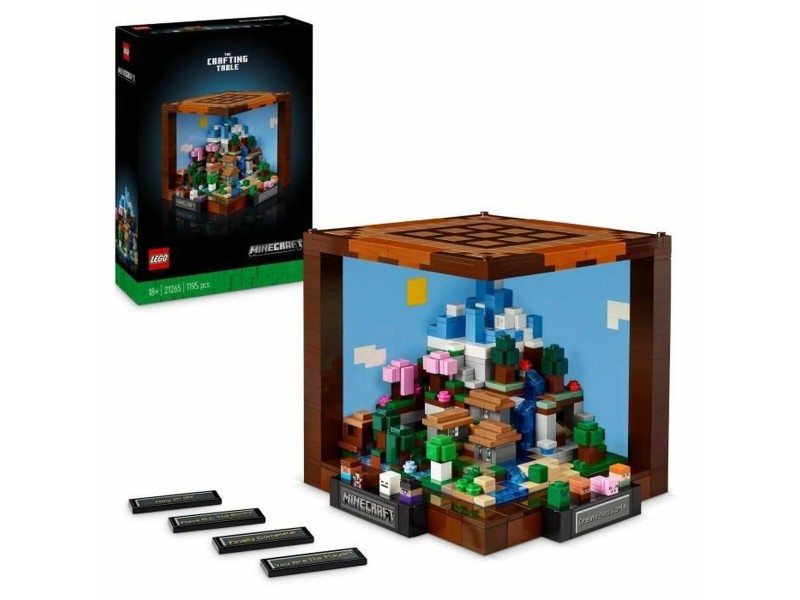 Строителна Игра Lego Minecraft 21265 Workbench 1195 Части NaN –  BB Изграждане на игри