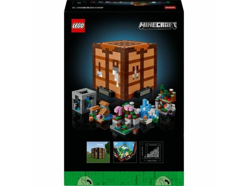 Строителна Игра Lego Minecraft 21265 Workbench 1195 Части NaN –  BB Изграждане на игри