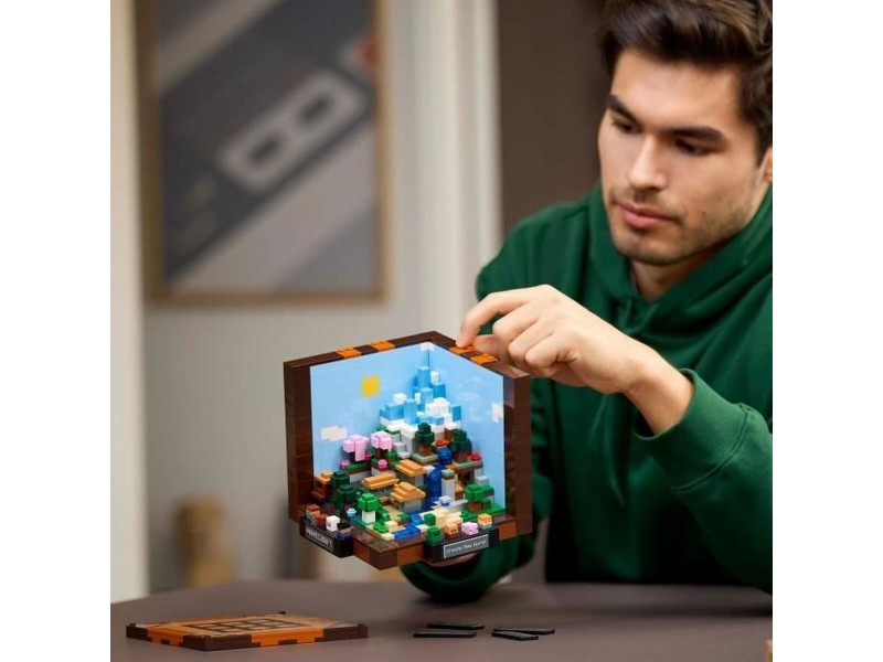 Строителна Игра Lego Minecraft 21265 Workbench 1195 Части NaN –  BB Изграждане на игри