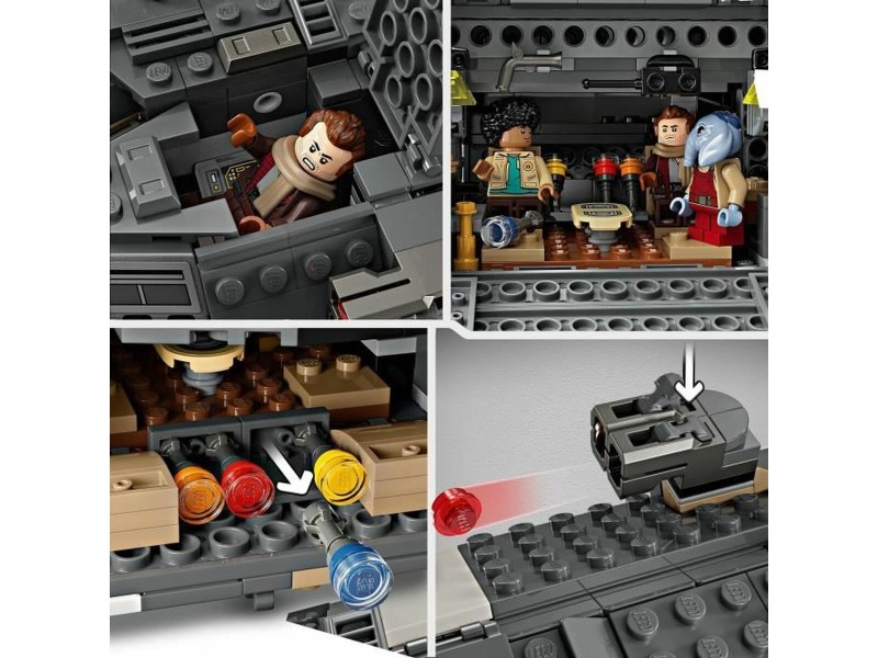 Строителна Игра Lego Star Wars 75374 The Onyx Cinder Многоцветен 1325 Части NaN –  BB Изграждане на игри