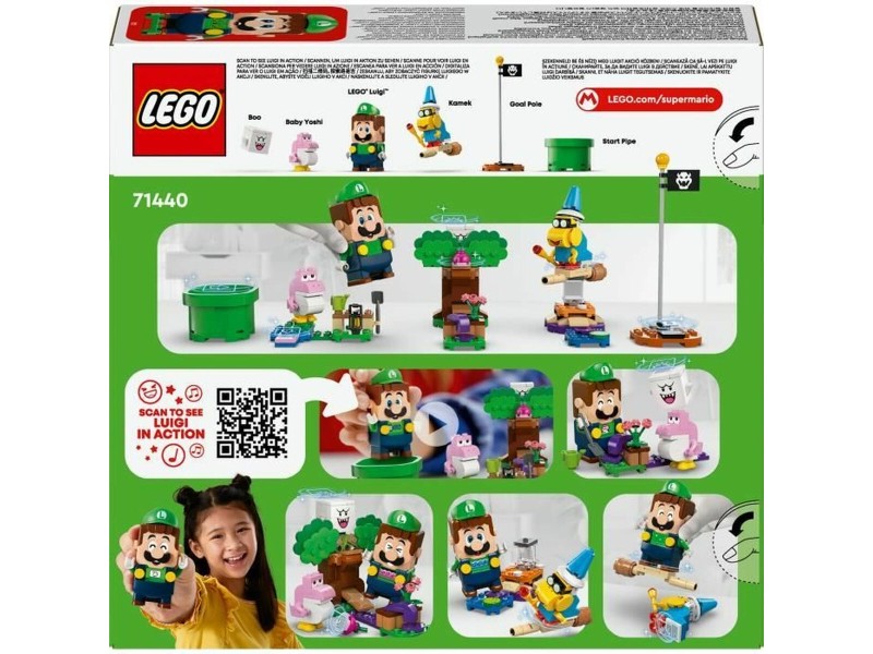 Строителна Игра Lego 71440 Adventures with LEGO Luigi Interactive Многоцветен NaN –  BB Изграждане на игри