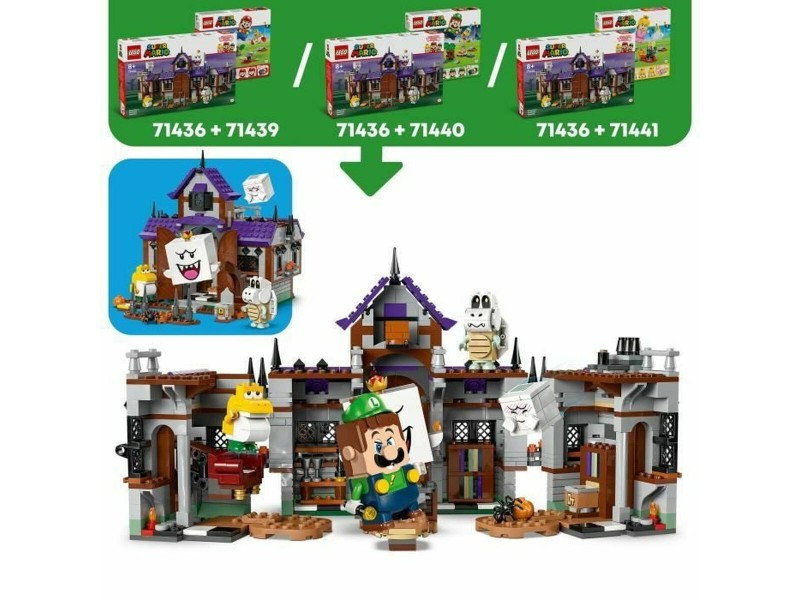 Строителна Игра Lego King Boos Haunted Mansion Многоцветен NaN –  BB Изграждане на игри
