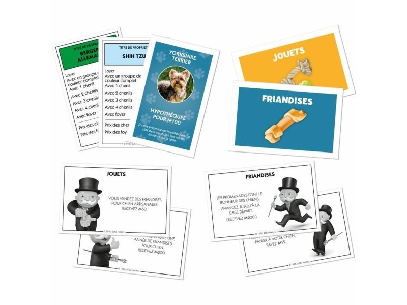 Настолна игра Winning Moves Monopoly Chiens NaN –  BB Игри с токени