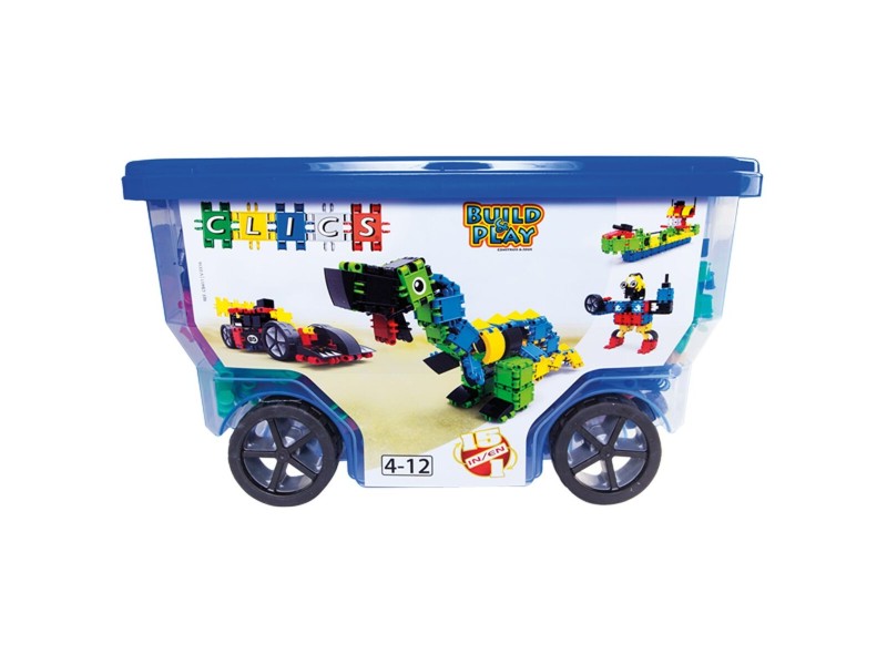 Строителна Игра Clics CB411 Многоцветен 3778 Части NaN –  BB Изграждане на игри