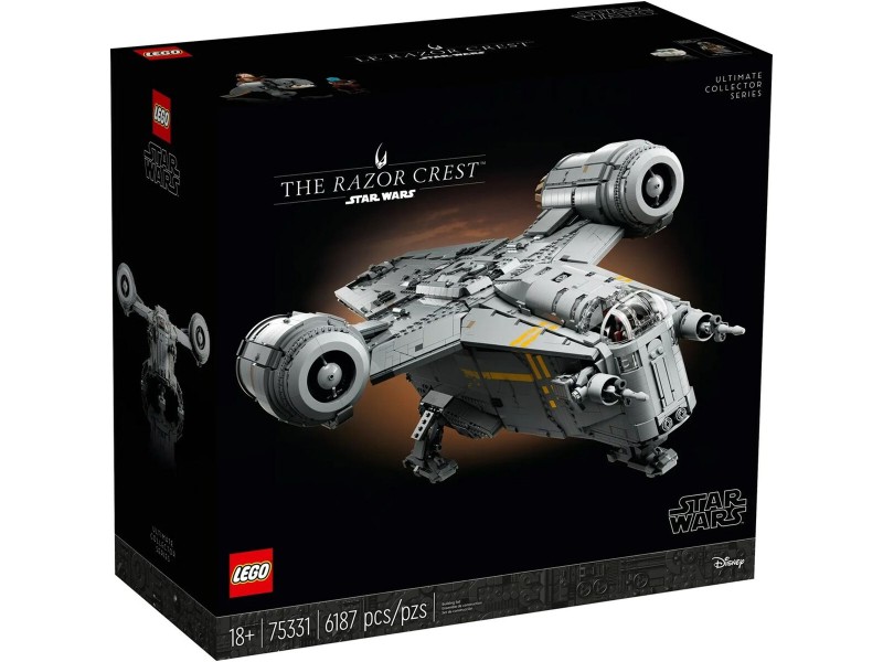 Строителна Игра Lego Star Wars 75331 The Razor Crest Черен 6187 Части NaN –  BB Изграждане на игри