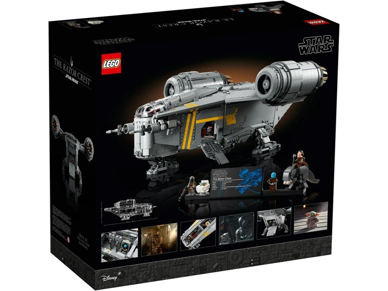 Строителна Игра Lego Star Wars 75331 The Razor Crest Черен 6187 Части NaN –  BB Изграждане на игри