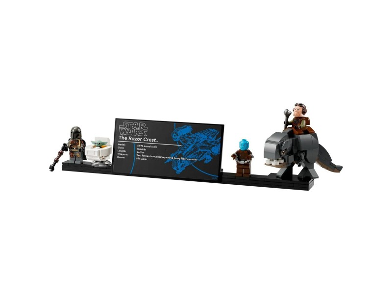 Строителна Игра Lego Star Wars 75331 The Razor Crest Черен 6187 Части NaN –  BB Изграждане на игри