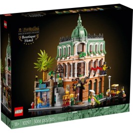 Строителна Игра Lego Icons 10297 Boutique Hotel Черен 3066 Части
