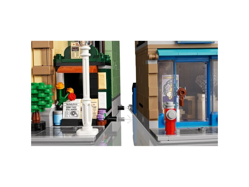Строителна Игра Lego Icons 10297 Boutique Hotel Черен 3066 Части NaN –  BB Изграждане на игри