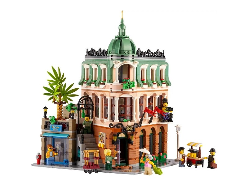 Строителна Игра Lego Icons 10297 Boutique Hotel Черен 3066 Части NaN –  BB Изграждане на игри