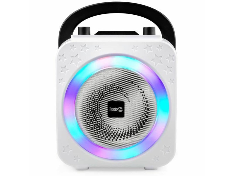 Тонколони с блутут и микрофон Караоке RockJam Disco Light RJPS150-BK NaN –  BB Караокета