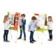 Дъска за Писане 2 в 1 Chicos 63 x 60 x 120 cm Сгъваем NaN –  BB Дъски за тебешир и маркери