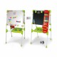 Дъска за Писане 2 в 1 Chicos 63 x 60 x 120 cm Сгъваем NaN –  BB Дъски за тебешир и маркери