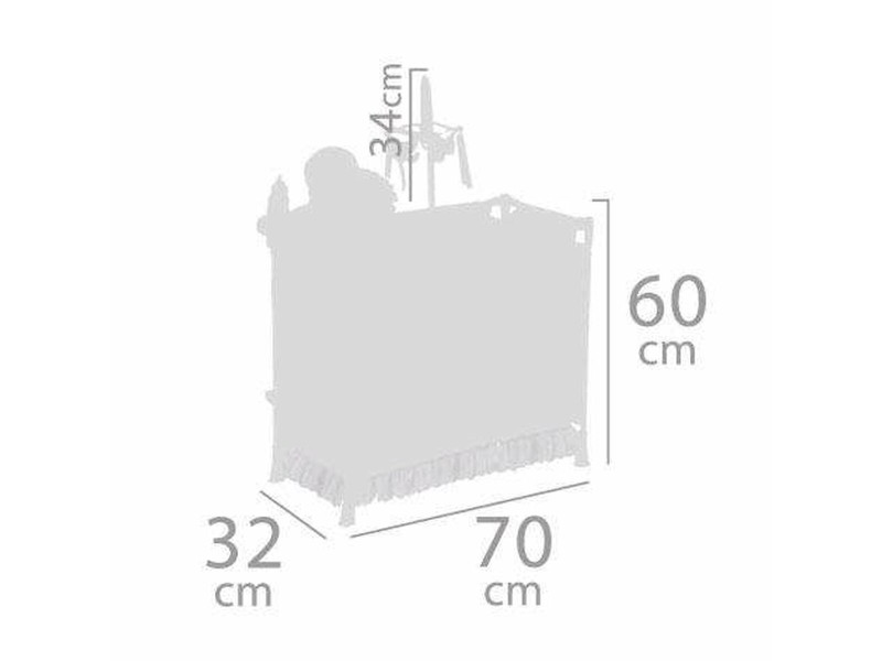 Дъска за повиване за кукли Decuevas 42 cm NaN –  BB Аксесоари за бебешки кукли