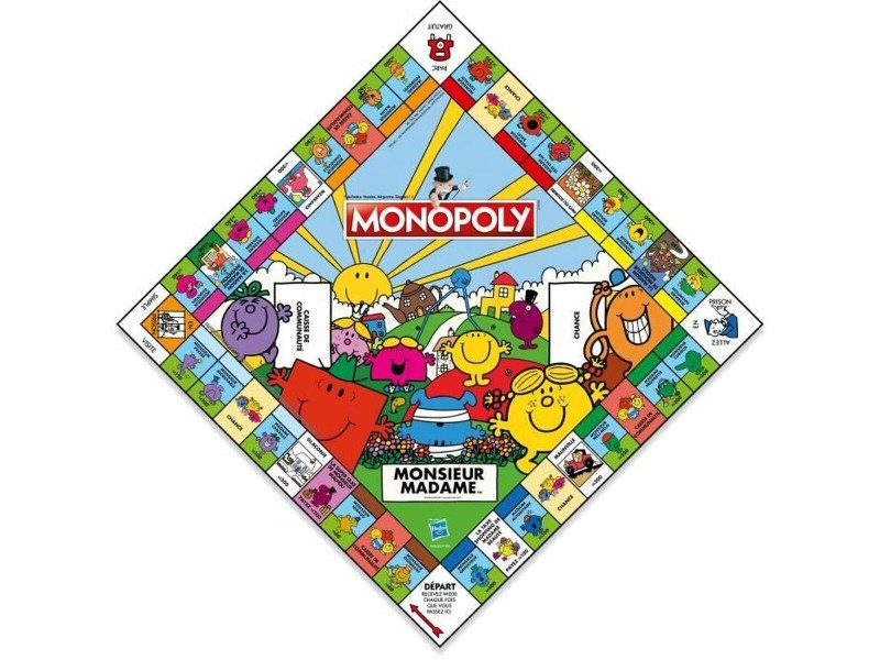 Настолна игра Winning Moves MONOPOLY MONSIEUR MADAME NaN –  BB Стратегически игри