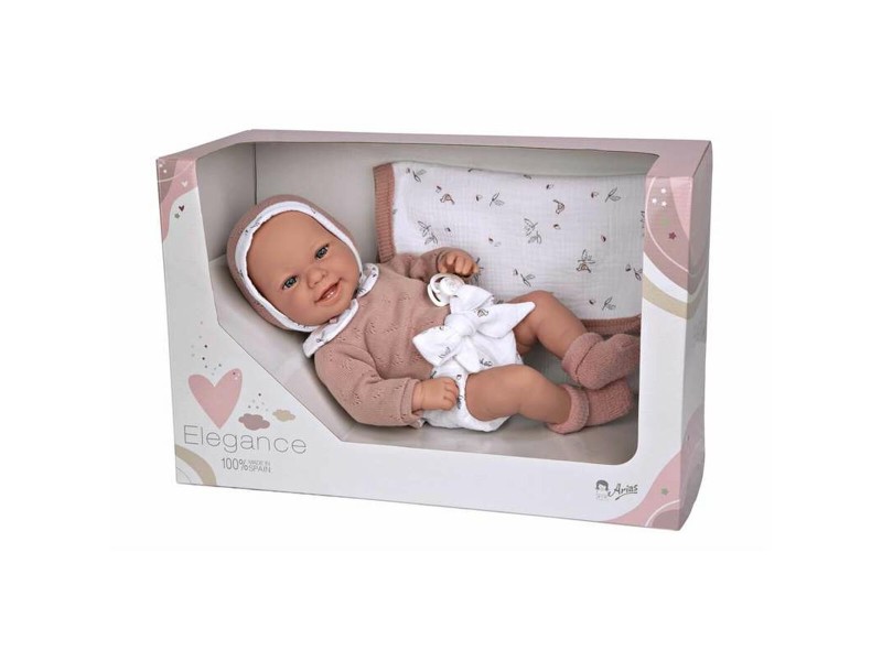 Бебешка кукла Arias Elegance Zoe 42 cm NaN –  BB Бебешки кукли