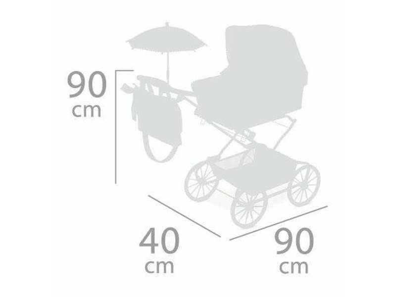 Количка за Кукли Decuevas Verona 55 cm NaN –  BB Аксесоари за бебешки кукли