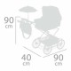 Количка за Кукли Decuevas Verona 55 cm NaN –  BB Аксесоари за бебешки кукли