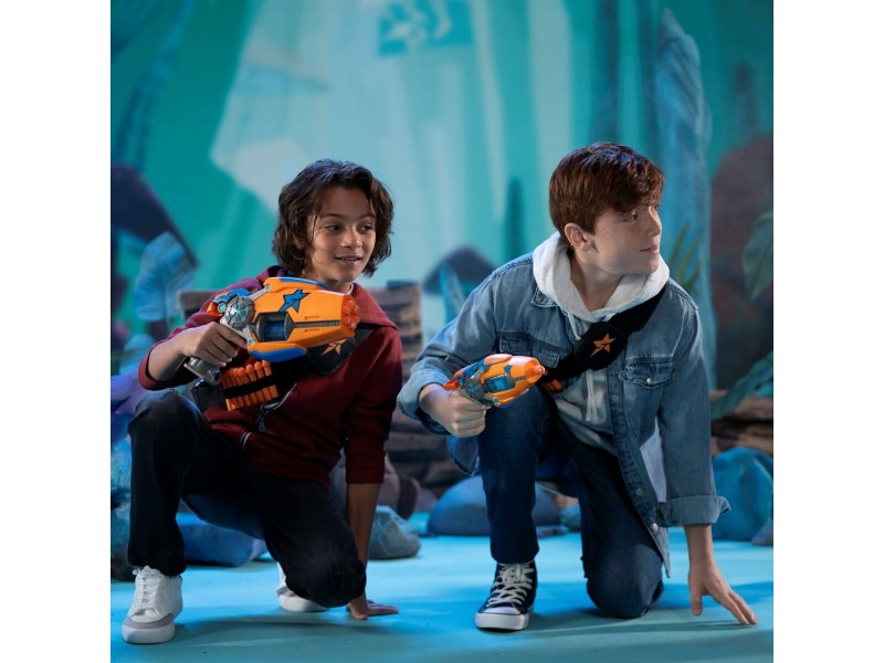 Пистолет за Дартс Bizak Slugterra EliS Megamorph Blaster Оранжев NaN –  BB Пистолети за играчки