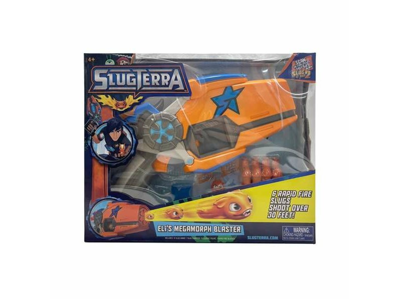 Пистолет за Дартс Bizak Slugterra EliS Megamorph Blaster Оранжев NaN –  BB Пистолети за играчки