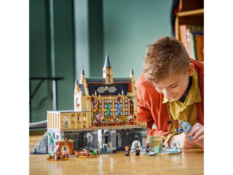 Строителна Игра Lego 76435 Hogwarts Castle: Great Hall Многоцветен 1732 Части NaN –  BB Изграждане на игри