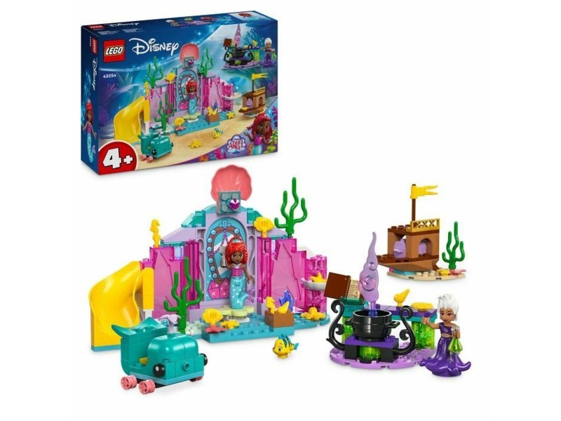 Строителна Игра Lego Disney Princess 43254  Ariels Crystal Cave Многоцветен 141 Части NaN –  BB Изграждане на игри