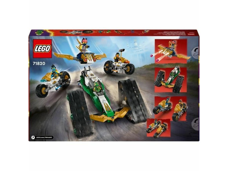 Строителна Игра Lego Ninja Team Combo Vehicle Многоцветен 576 Части NaN –  BB Изграждане на игри