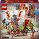 Строителна Игра Lego NINJAGO 71818 Tournament Battle Arena Многоцветен 659 Части NaN –  BB Изграждане на игри