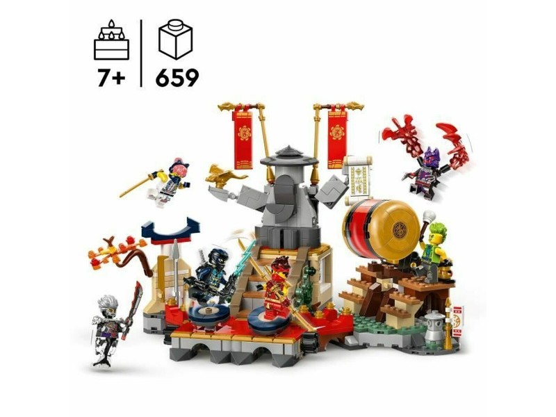 Строителна Игра Lego NINJAGO 71818 Tournament Battle Arena Многоцветен 659 Части NaN –  BB Изграждане на игри