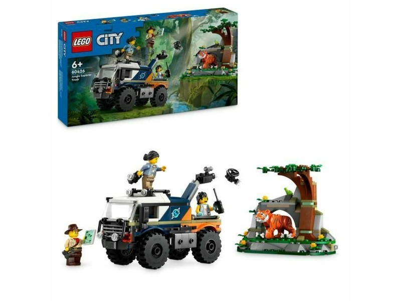 Строителна Игра Lego 60426 Jungle Explorer Off-Road Truck Многоцветен NaN –  BB Изграждане на игри