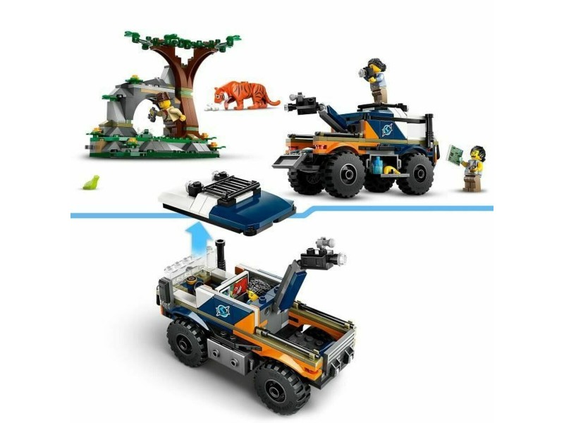 Строителна Игра Lego 60426 Jungle Explorer Off-Road Truck Многоцветен NaN –  BB Изграждане на игри