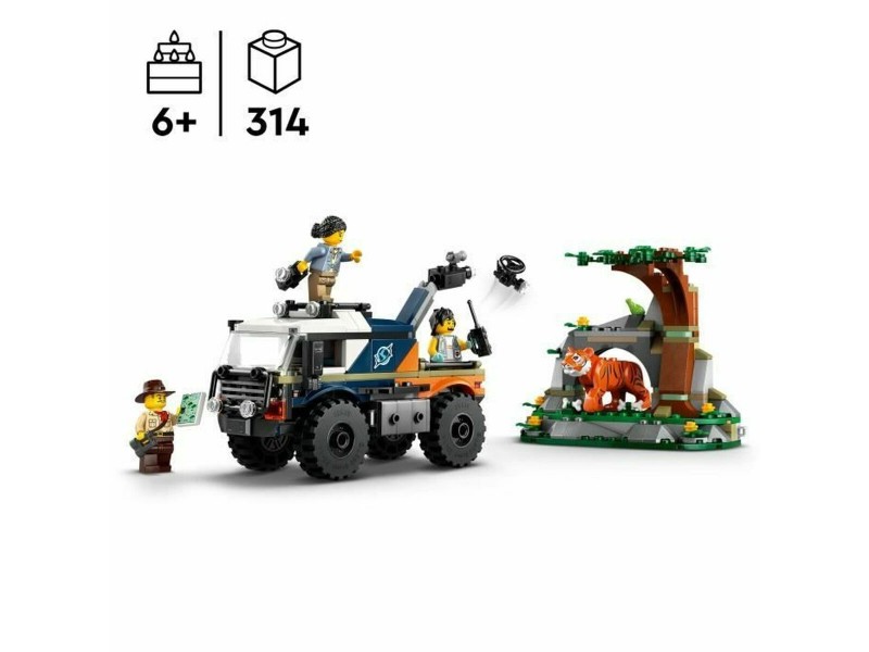 Строителна Игра Lego 60426 Jungle Explorer Off-Road Truck Многоцветен NaN –  BB Изграждане на игри