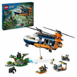 Строителна Игра Lego 60437 Jungle Explorer Helicopter Base Camp Многоцветен