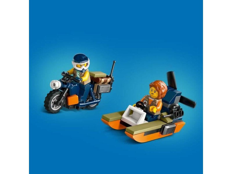 Строителна Игра Lego 60437 Jungle Explorer Helicopter Base Camp Многоцветен NaN –  BB Изграждане на игри