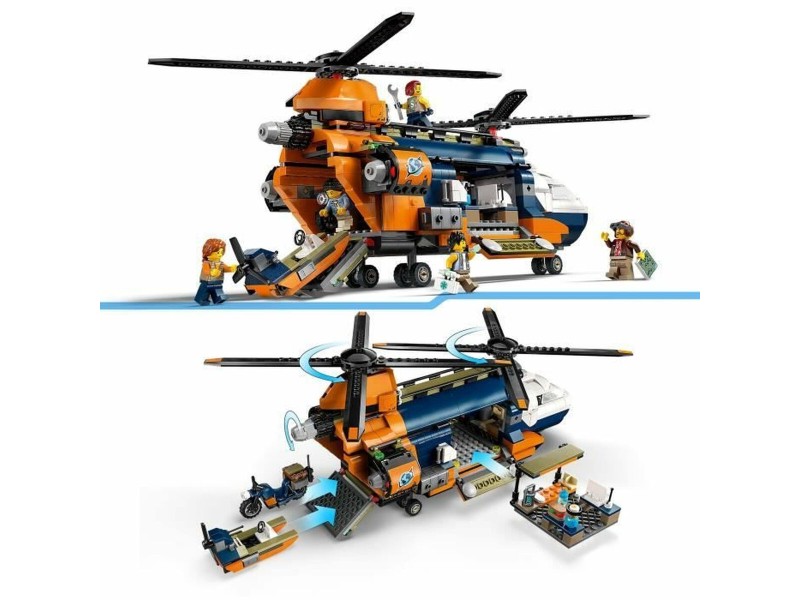 Строителна Игра Lego 60437 Jungle Explorer Helicopter Base Camp Многоцветен NaN –  BB Изграждане на игри