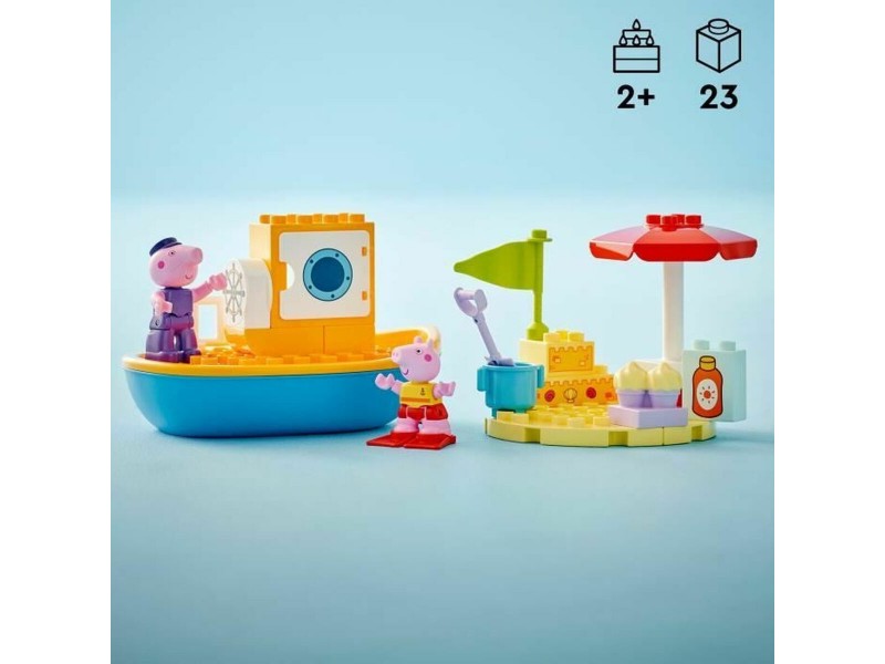 Строителна Игра Lego Peppa Pigs Boat Trip Многоцветен NaN –  BB Изграждане на игри