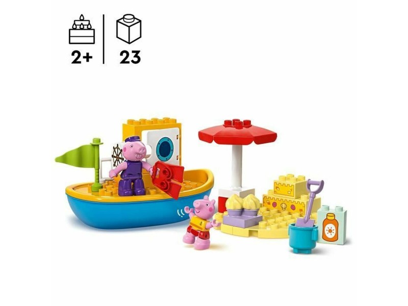 Строителна Игра Lego Peppa Pigs Boat Trip Многоцветен NaN –  BB Изграждане на игри