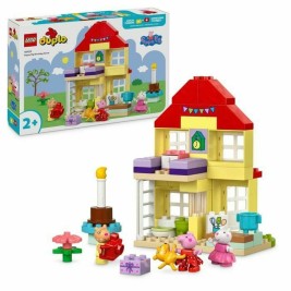Строителна Игра Lego 10433 Peppa Pig's Birthday Party Многоцветен 59 Части