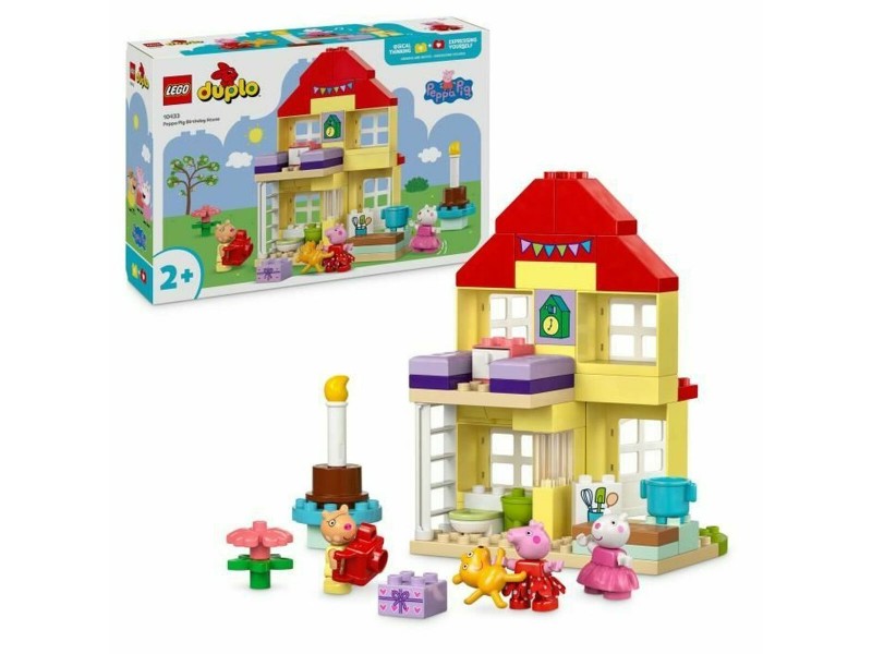Строителна Игра Lego 10433 Peppa Pigs Birthday Party Многоцветен 59 Части NaN –  BB Изграждане на игри