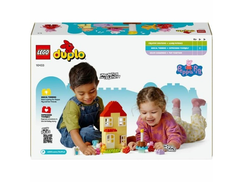 Строителна Игра Lego 10433 Peppa Pigs Birthday Party Многоцветен 59 Части NaN –  BB Изграждане на игри