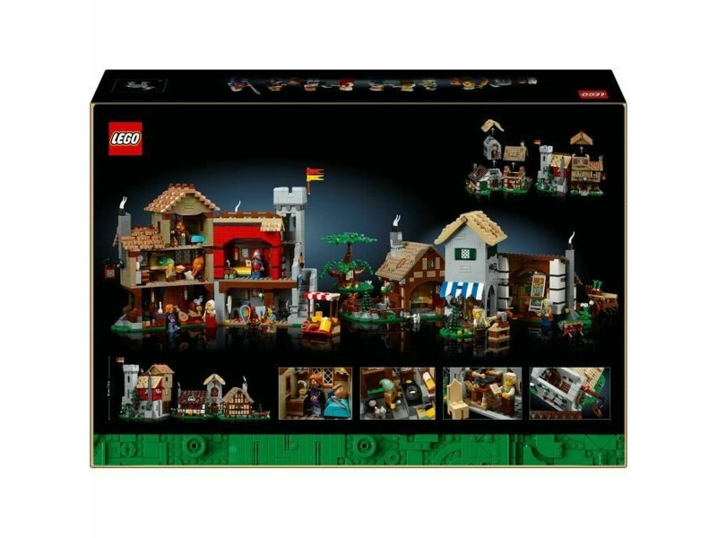Строителна Игра Lego 10332 Medieval Town Square 3304 Части NaN –  BB Изграждане на игри