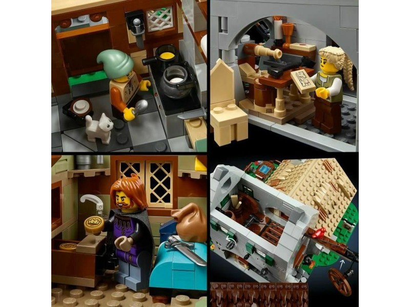 Строителна Игра Lego 10332 Medieval Town Square 3304 Части NaN –  BB Изграждане на игри