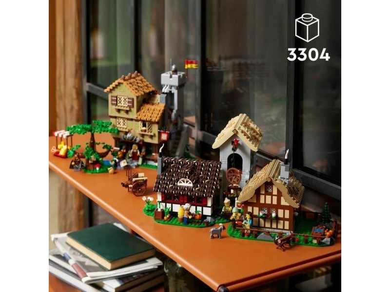Строителна Игра Lego 10332 Medieval Town Square 3304 Части NaN –  BB Изграждане на игри