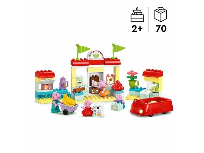 Строителна Игра Lego Peppa Pigs Supermarket Многоцветен NaN –  BB Изграждане на игри