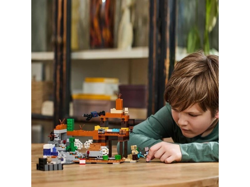 Строителна Игра Lego Minecraft 21263 Badlands Mine Многоцветен 538 Части NaN –  BB Изграждане на игри
