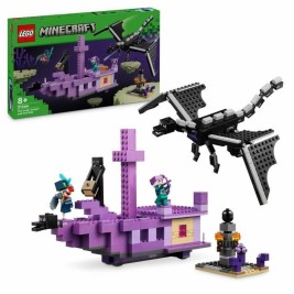 Строителна Игра Lego Ender Dragon & Ship Многоцветен