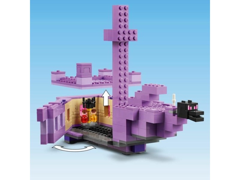 Строителна Игра Lego Ender Dragon & Ship Многоцветен NaN –  BB Изграждане на игри
