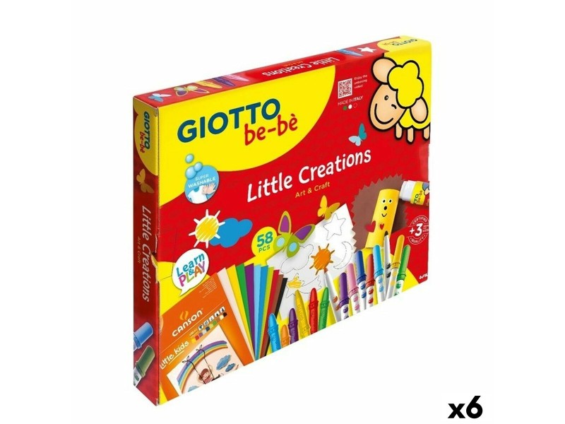 Комплект за Рисуване Giotto BE-BÉ Little Creations Многоцветен (6 броя) NaN –  BB Рисунка