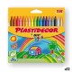 Цветни моливи Plastidecor Многоцветен (12 броя) NaN –  BB Восъци