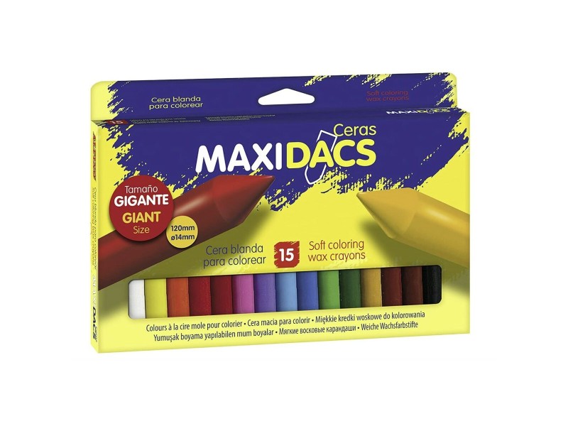 Цветни моливи Alpino Maxidacs Многоцветен (24 броя) NaN –  BB Восъци